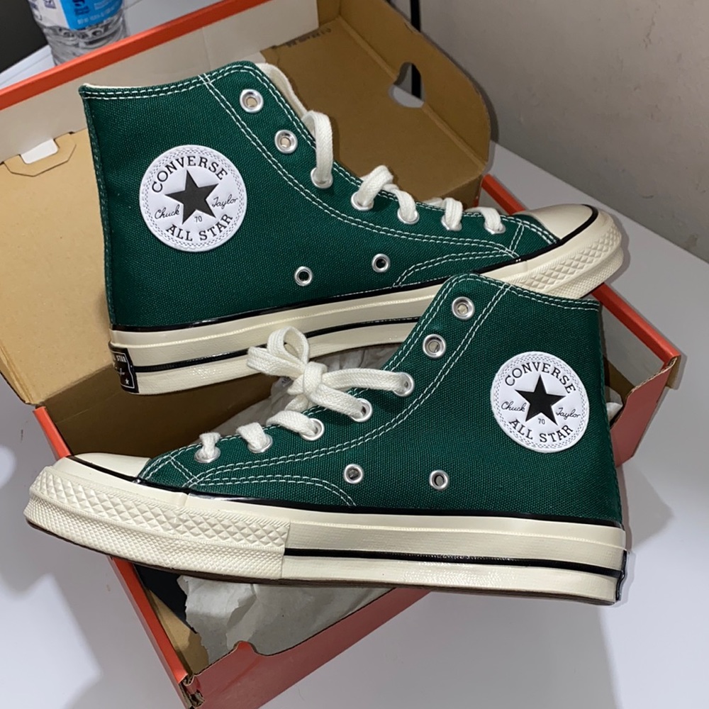 Green Chuck 70s Hightop converse